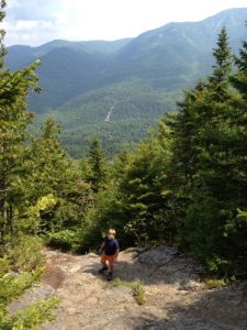 Andy climbs Noonmark