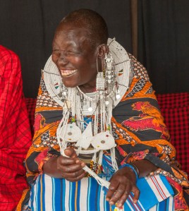Storyteller at Enashiva reserve, Tanzania.