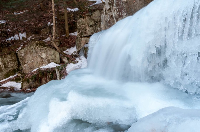 Gerry Falls, along the Windsor trail up Mount Ascutney.