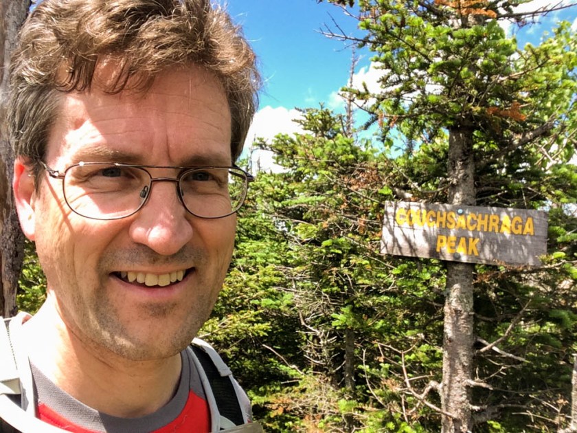 David on the Couchsachraga summit.