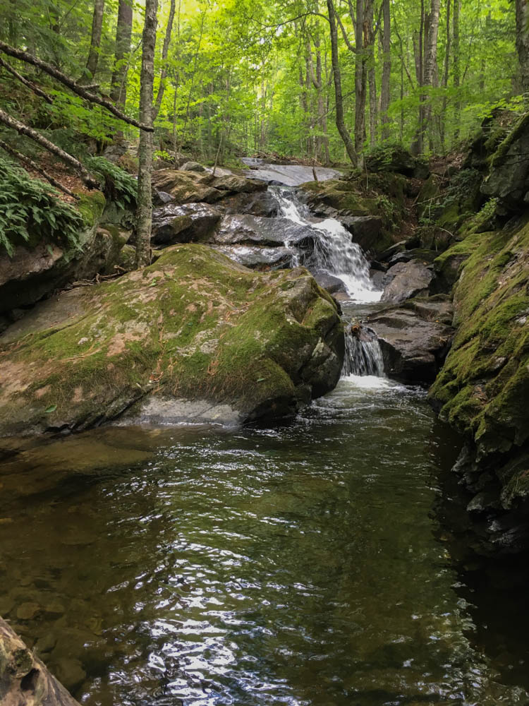 Another pretty cascade along Grant Brook.