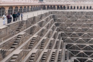 Chand Baori step well.