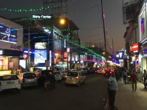 Brigade Road - always a bustling place in the evening.