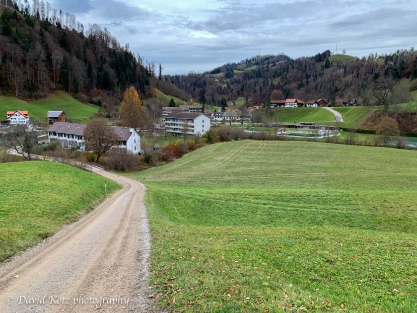 The little town of Steg, Switzerland.