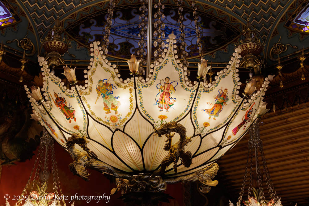 close-up of Chandelier in Royal Pavilion